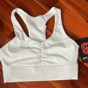 Born Primitive NWT White Size XS Endurance Sports Bra